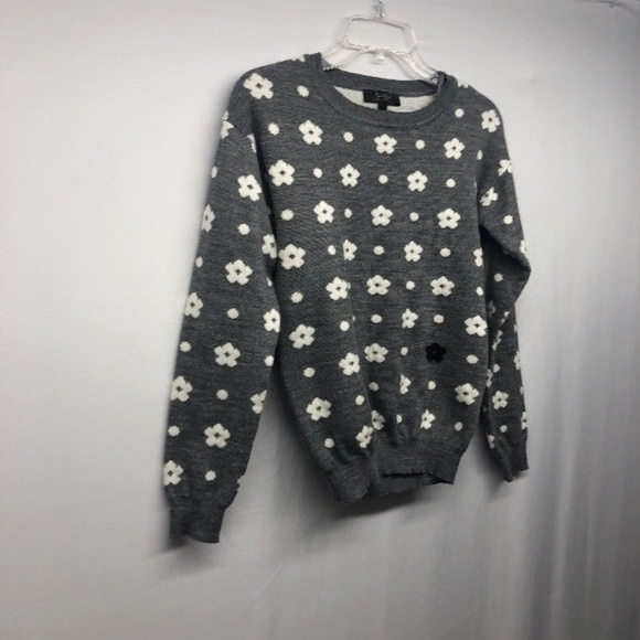 Jessica-Simpson-Gray-Long-Sleeve-Shirt-Size-xs - Picture 7 of 7